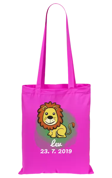 Látková taška Lev