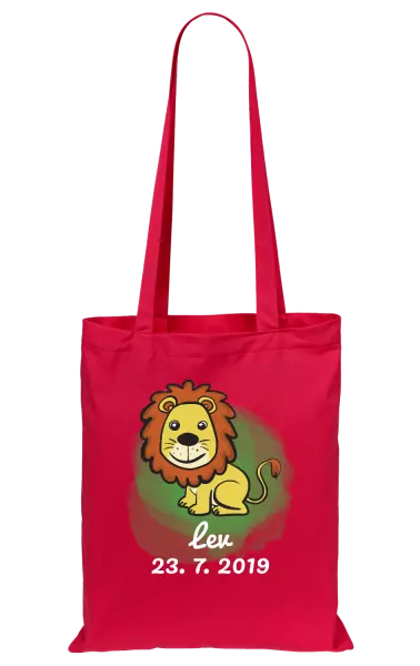 Látková taška Lev