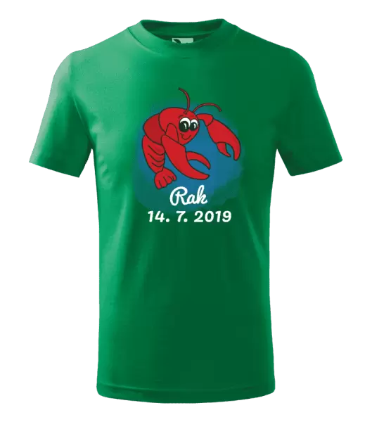 Dětské tričko Rak