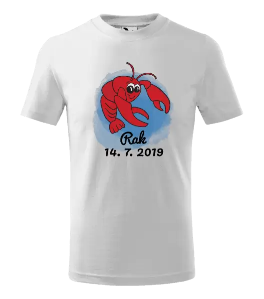 Dětské tričko Rak
