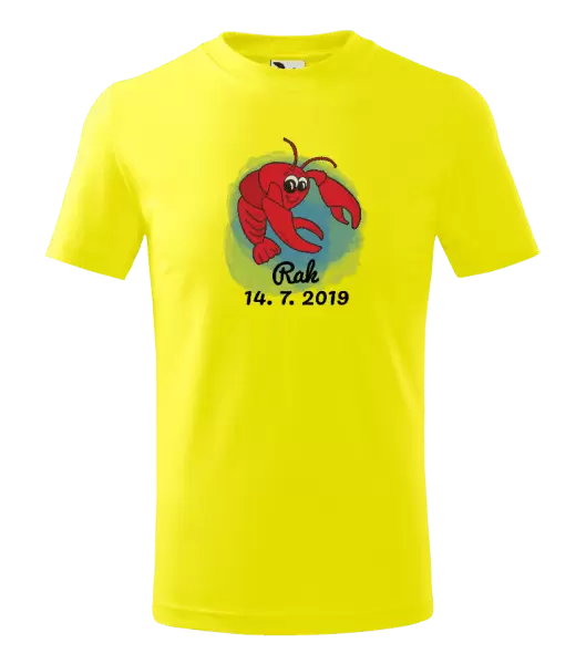 Dětské tričko Rak