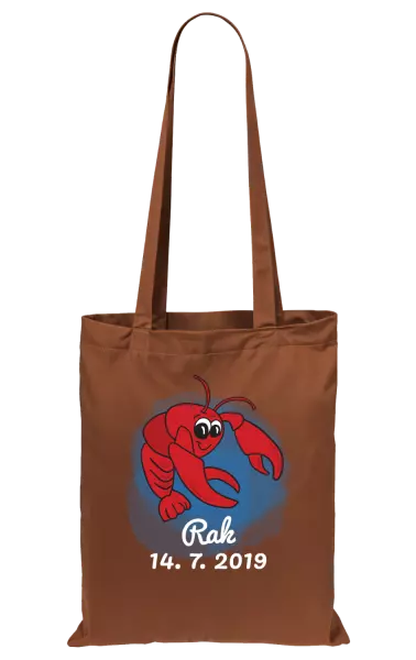 Látková taška Rak