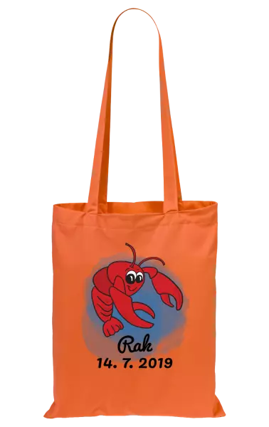 Látková taška Rak