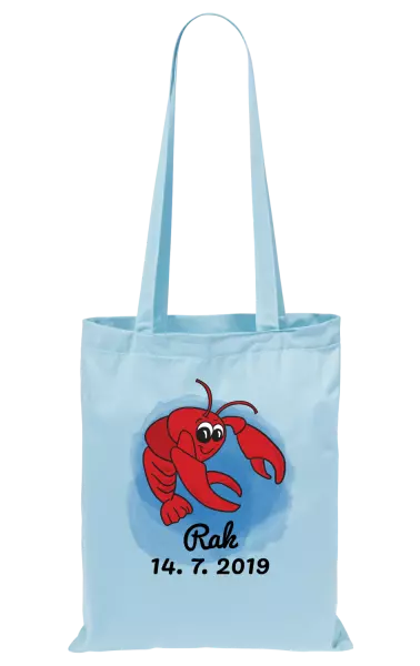 Látková taška Rak