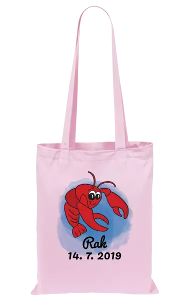 Látková taška Rak