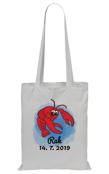 Látková taška Rak