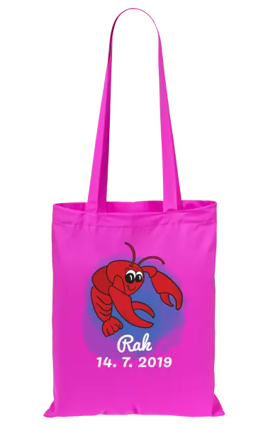 Látková taška Rak