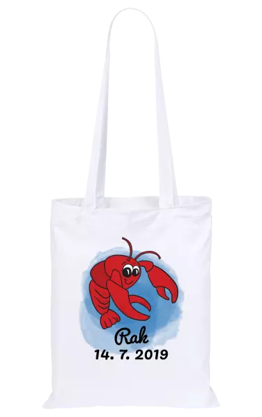 Látková taška Rak