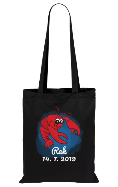 Látková taška Rak