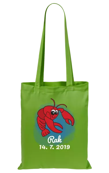 Látková taška Rak