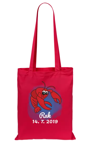 Látková taška Rak
