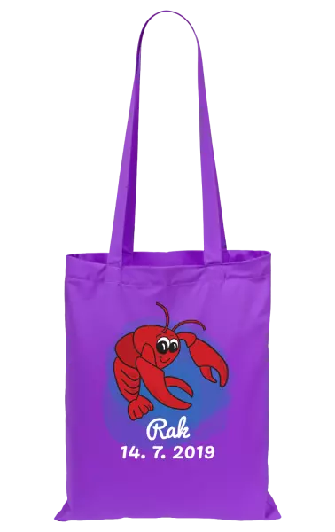 Látková taška Rak