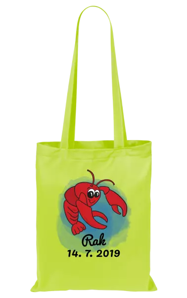 Látková taška Rak