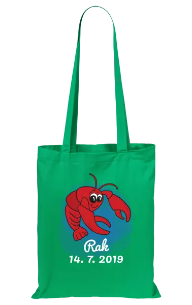 Látková taška Rak