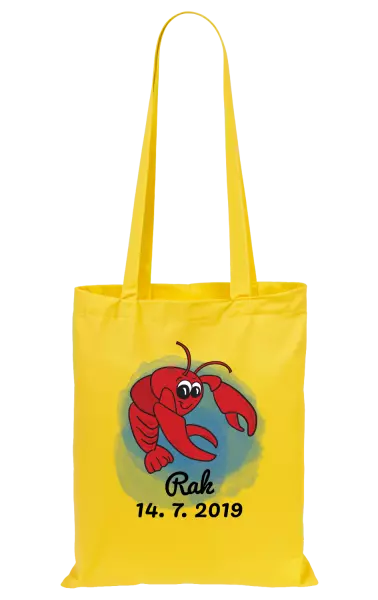 Látková taška Rak