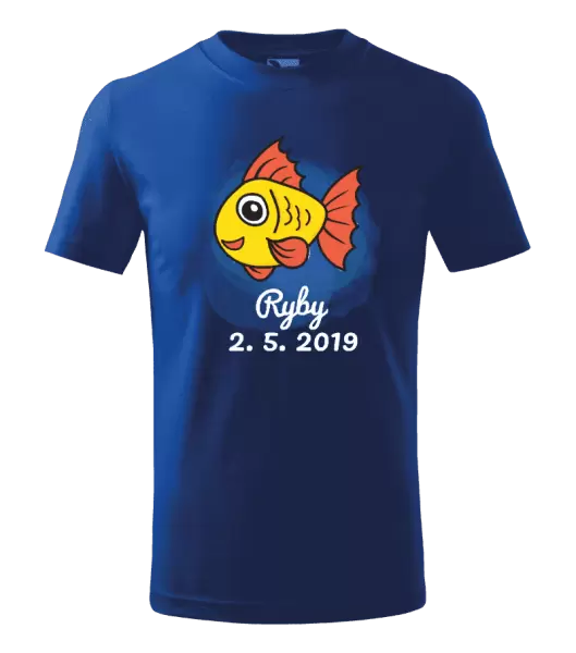 Dětské tričko Ryby