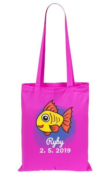 Látková taška Ryby