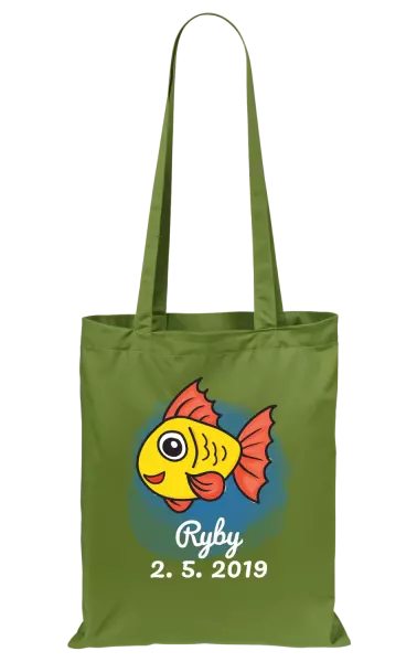 Látková taška Ryby