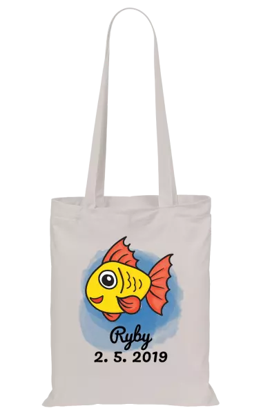Látková taška Ryby