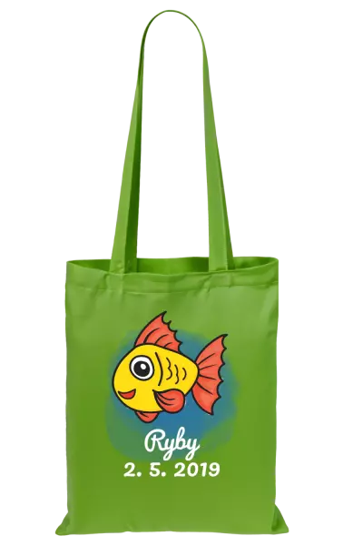 Látková taška Ryby