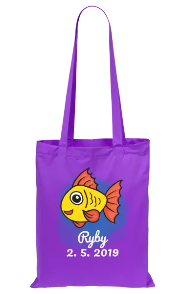Látková taška Ryby