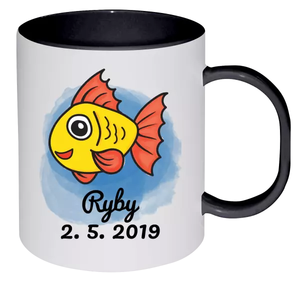 Plastový hrnek Ryby