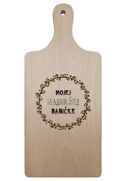 Doštička Mojej najmilšej babičke