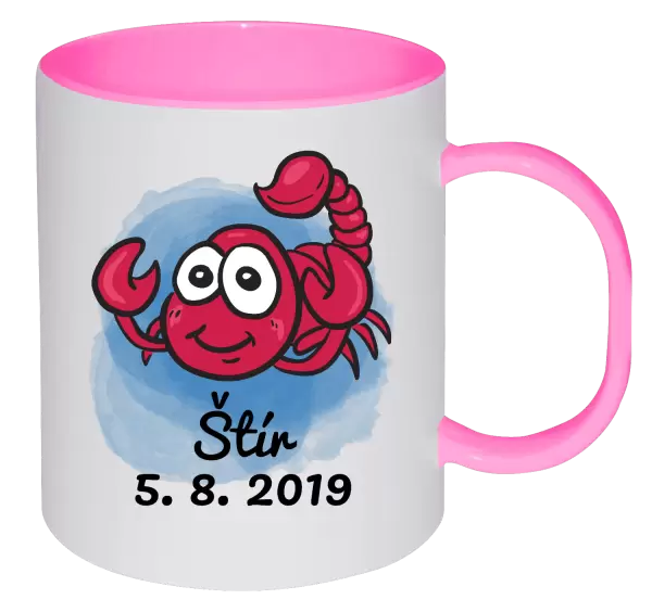 Plastový hrnek Štír