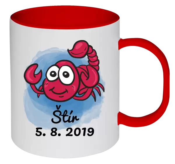 Plastový hrnek Štír