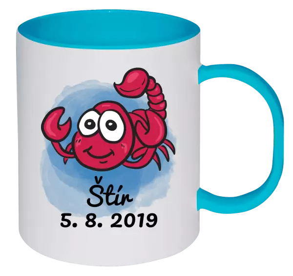 Plastový hrnek Štír