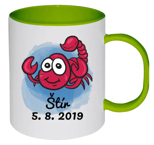 Plastový hrnek Štír