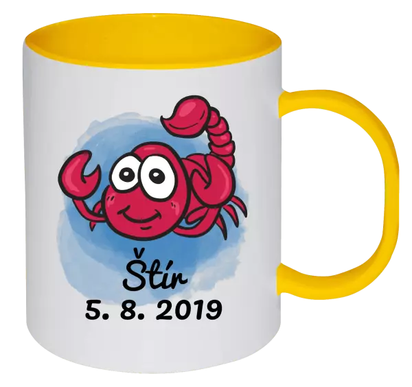 Plastový hrnek Štír