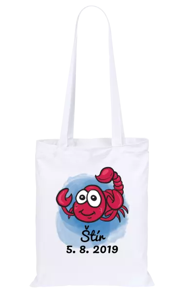 Látková taška Štír