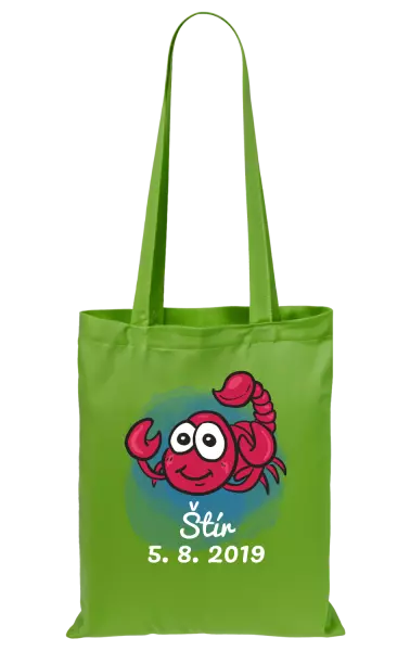 Látková taška Štír