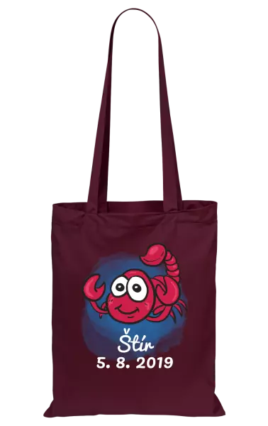 Látková taška Štír