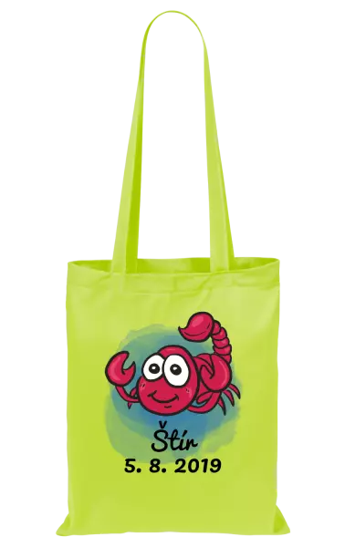 Látková taška Štír