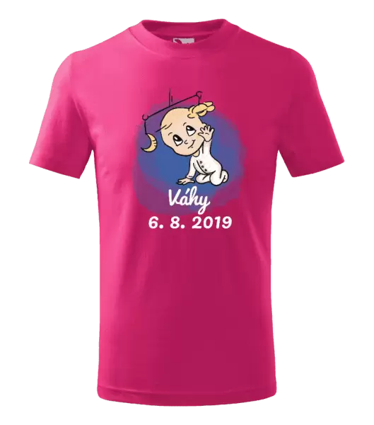 Dětské tričko Váhy