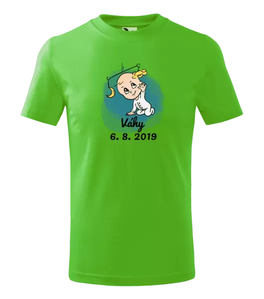 Dětské tričko Váhy