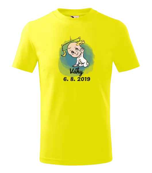 Dětské tričko Váhy