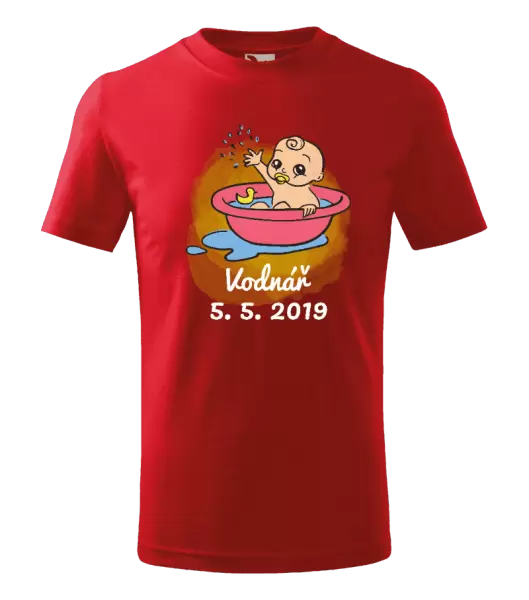 Dětské tričko Vodnář