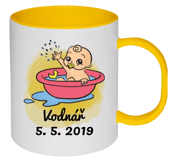 Plastový hrnek Vodnář