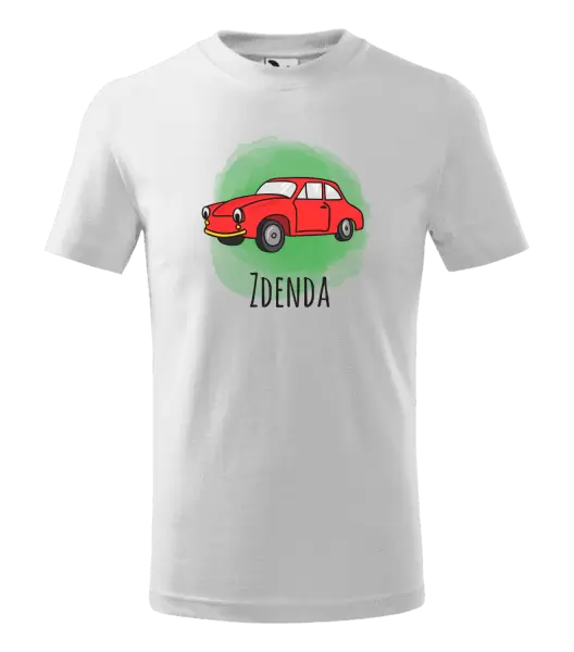 Dětské tričko Autíčko