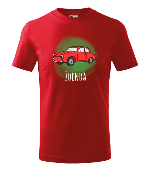 Dětské tričko Autíčko