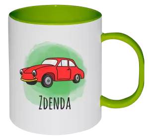 Plastový hrnek Autíčko