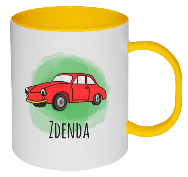 Plastový hrnek Autíčko