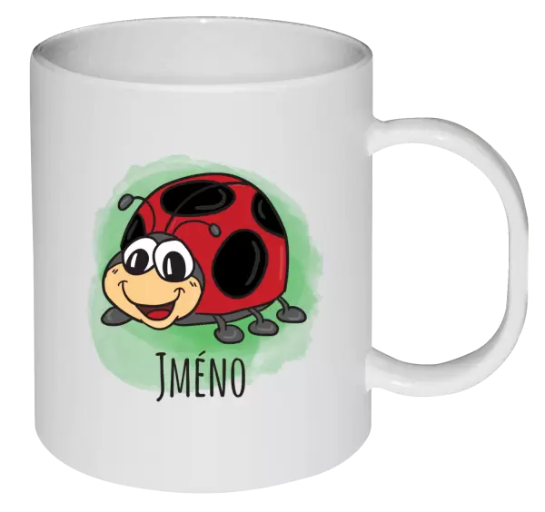 Plastový hrnek Beruška