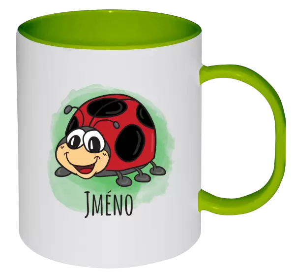 Plastový hrnek Beruška