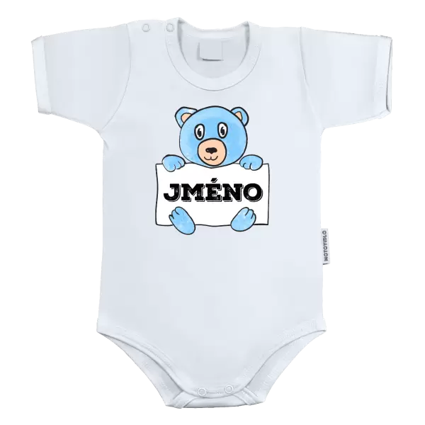 Dětské body Medvídek se jménem