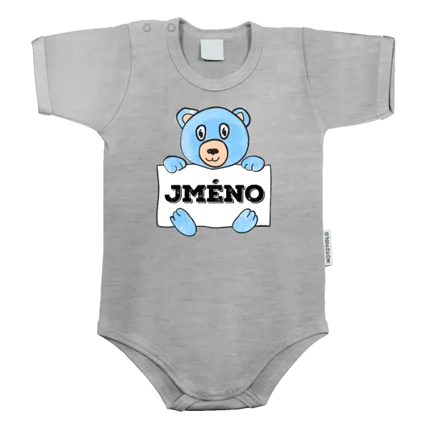 Dětské body Medvídek se jménem