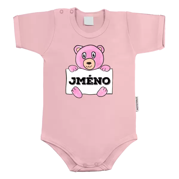 Dětské body Medvídek se jménem